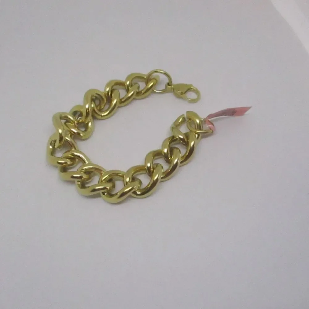 Bracelet ION Plated YG Stainless…